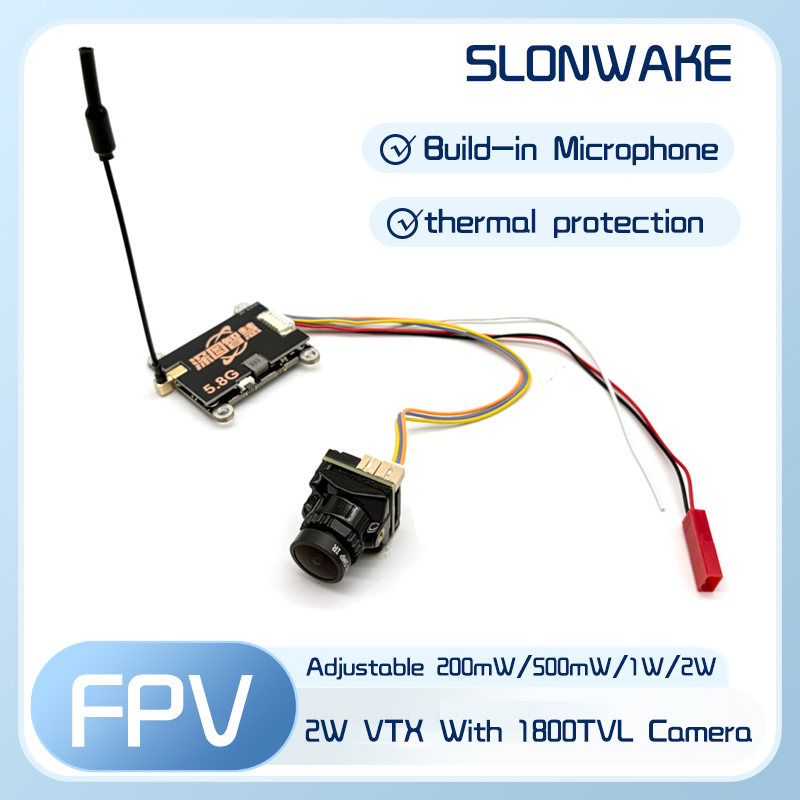 Fpv Drone Receiver - SLONWAKE 5.8G 56CH 2W передатчик VTX