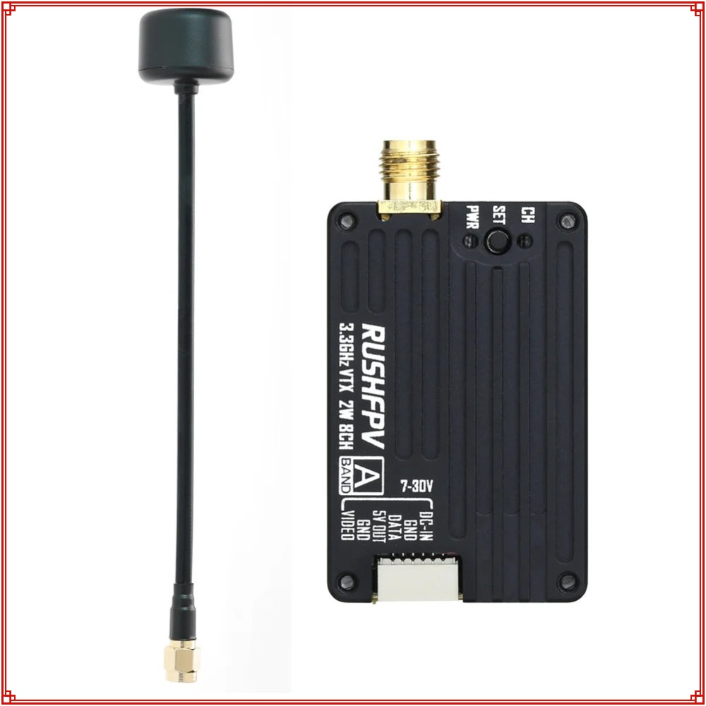 Fpv Drone Transmitter - Новый передатчик RUSHFPV 3.3G 2W VTX