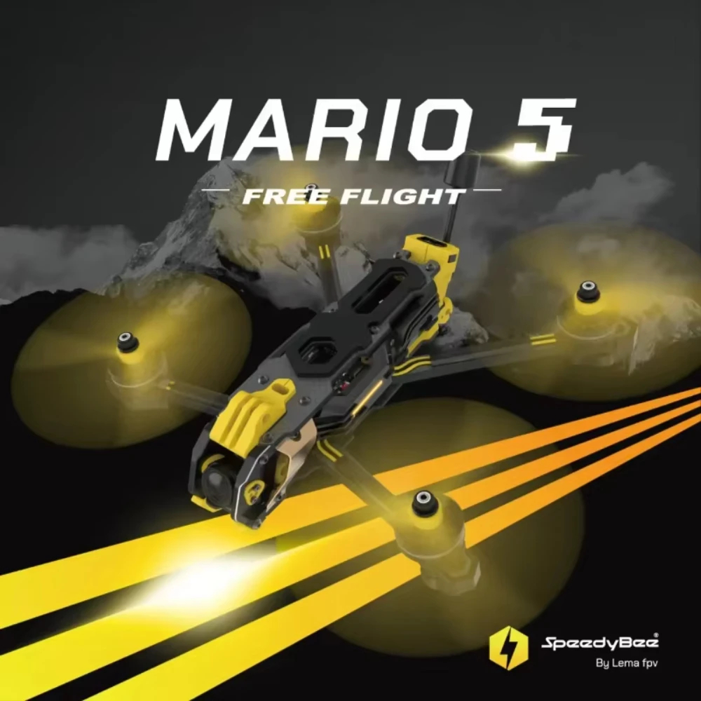 Fpv Drone Propeller - Комплект рамы Speedybee Mario 5 O4,