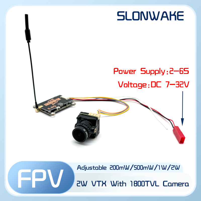 SLONWAKE 5.8G 56CH 2W передатч – обзор и цена Fpv Drone Receiver