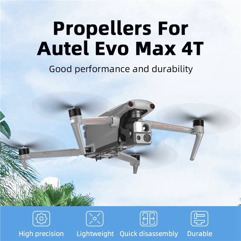 A33T-20X – быстросъемные пропе – обзор и цена Autel Drone Evo Max 4T