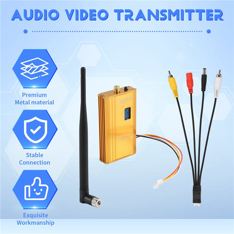 A48U 1.5G 1.5W FPV VTX 12-кана – обзор и цена Fpv Drone Transmitter
